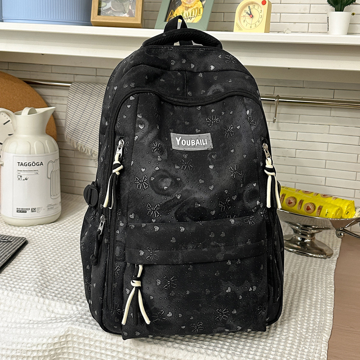 Stilvolle floral-geprägte Rucksack Brehn
