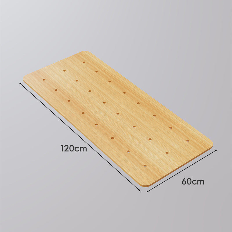 Große perforierte Bambusregalplatte mit belüftetem Lattendesign