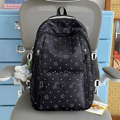 Trendige Floral Print Rucksack Brehn