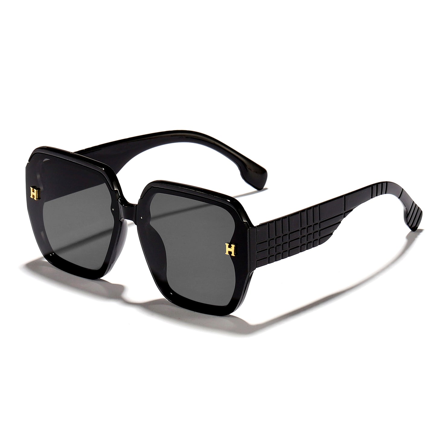 Damen modische Sonnenbrille mit quadratischem Rahmen und trendigen Gläsern Brehn