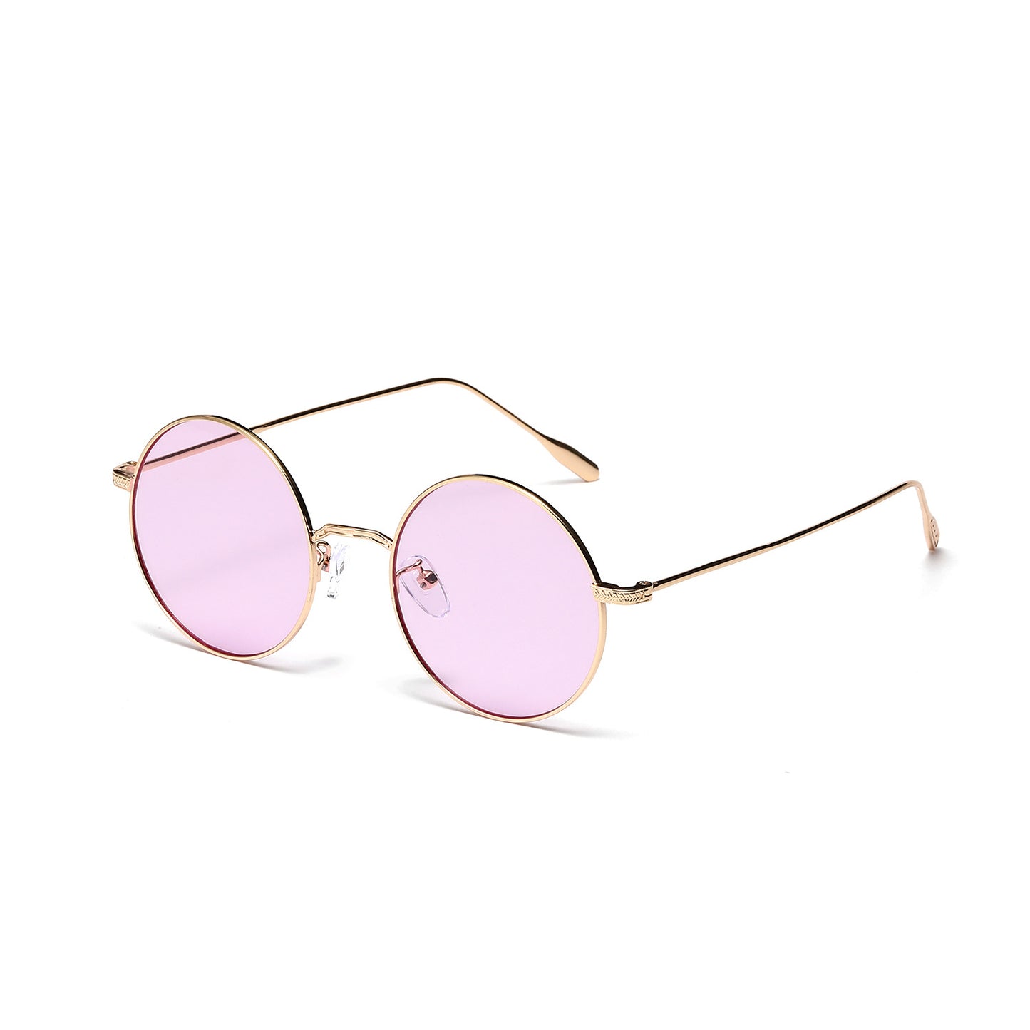 Damen runde modische Sonnenbrille mit glamourösem Rahmen Brehn