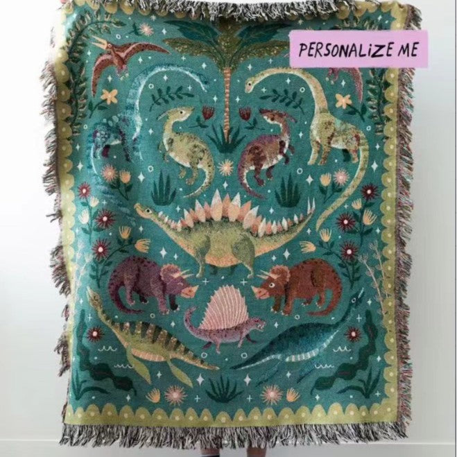 Künstlerische dekorative Wurfdecke