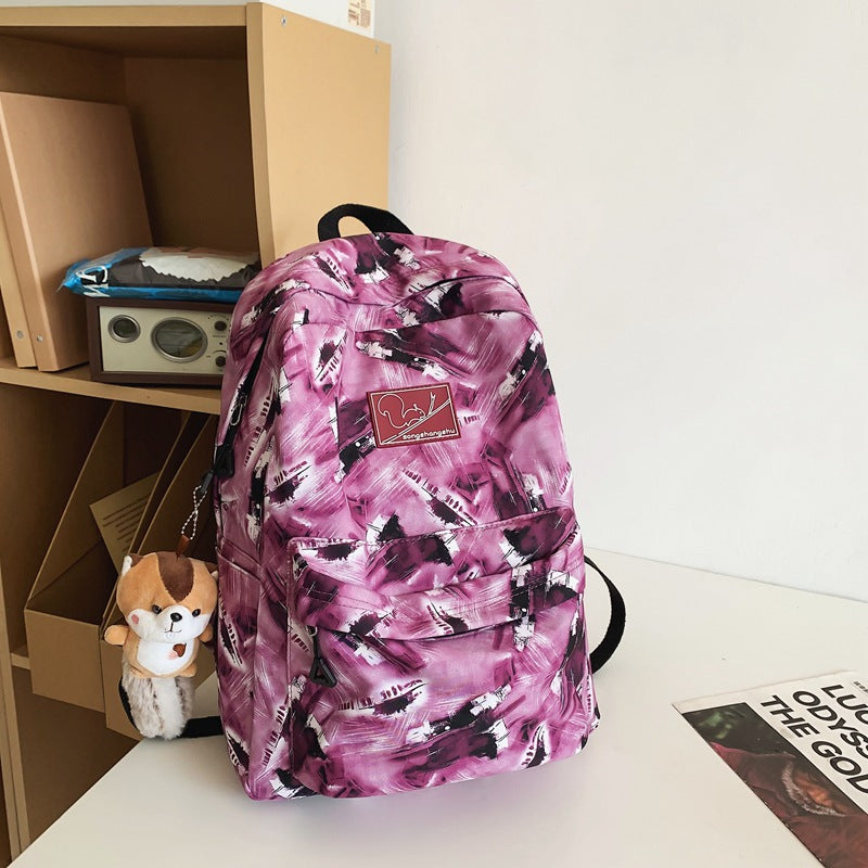 Abstrakter Druck Multi-Funktions Schulrucksack