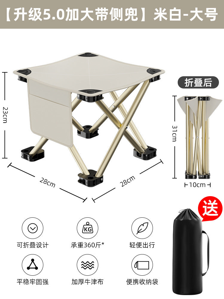 Klappbarer Campingtisch Mit Stabiler Konstruktion Und Tragbarem Design Brehn