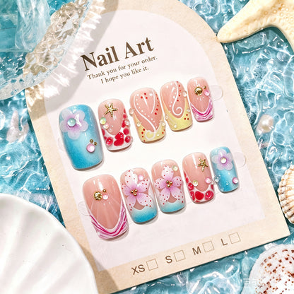 Künstlerische Press-On Nagelkollektion