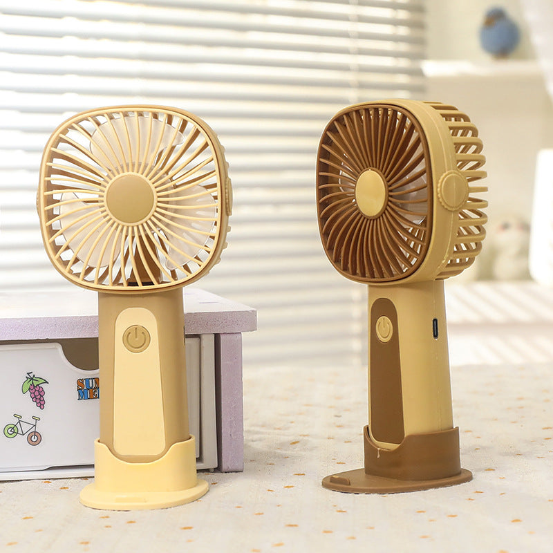 Damen Tragbarer USB-Handventilator mit flexiblem Neigungswinkel Brehn