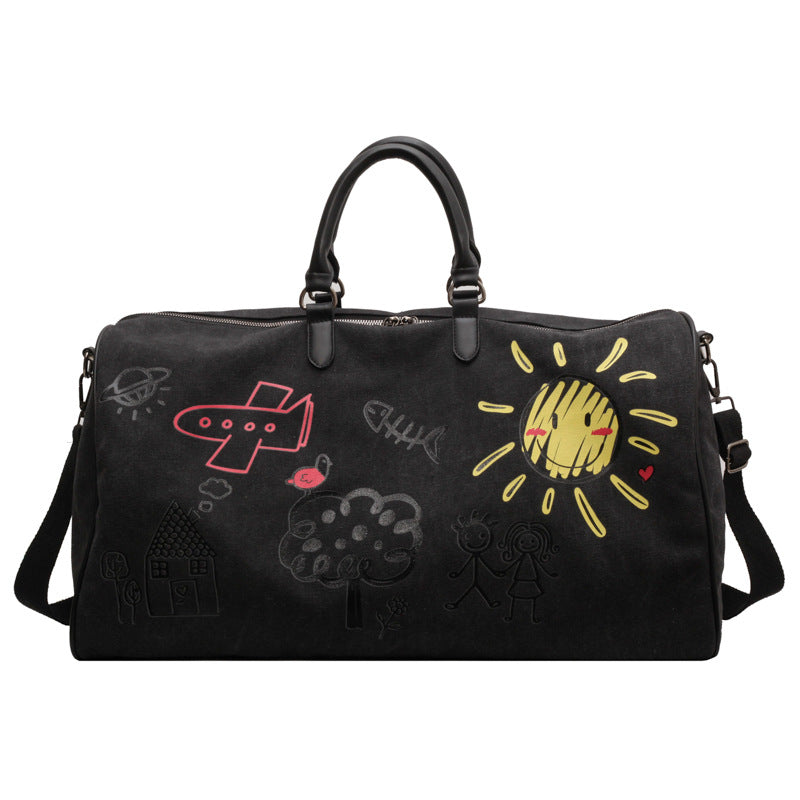 Künstlerische Reise-Duffel-Tasche Brehn