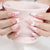 Elegante Premium Dekorative Press-On Nagelspitzen Brehn