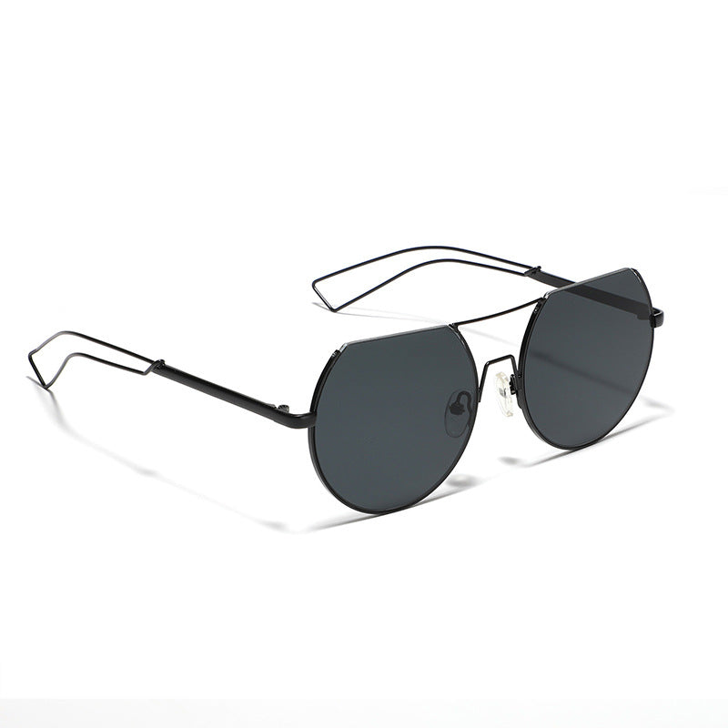 Damen modische Oversized-Sonnenbrille mit innovativem Rahmen Brehn