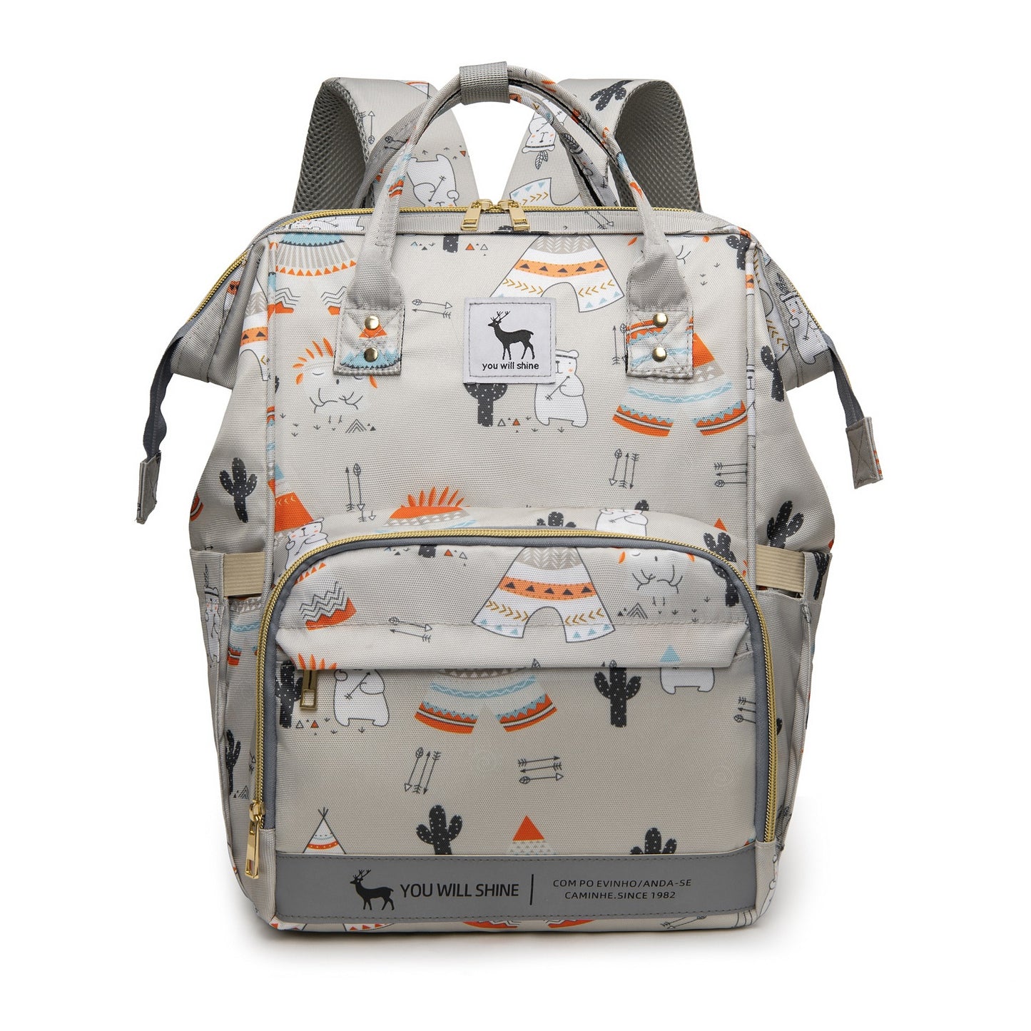 Vielseitiger Camo-Rucksack Brehn