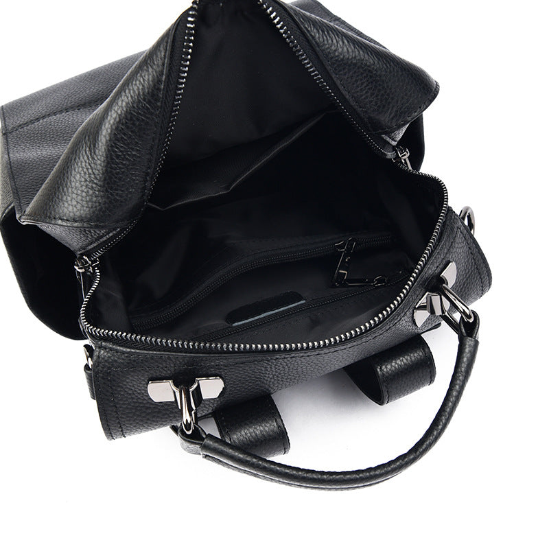 Vielseitiger Multifunktionaler Leder Rucksack Brehn