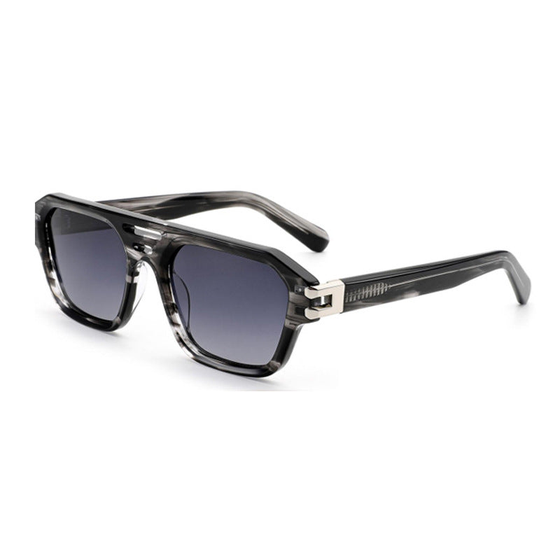Damen modische Sonnenbrille im luxuriösen Design mit robustem Kunststoffrahmen Brehn