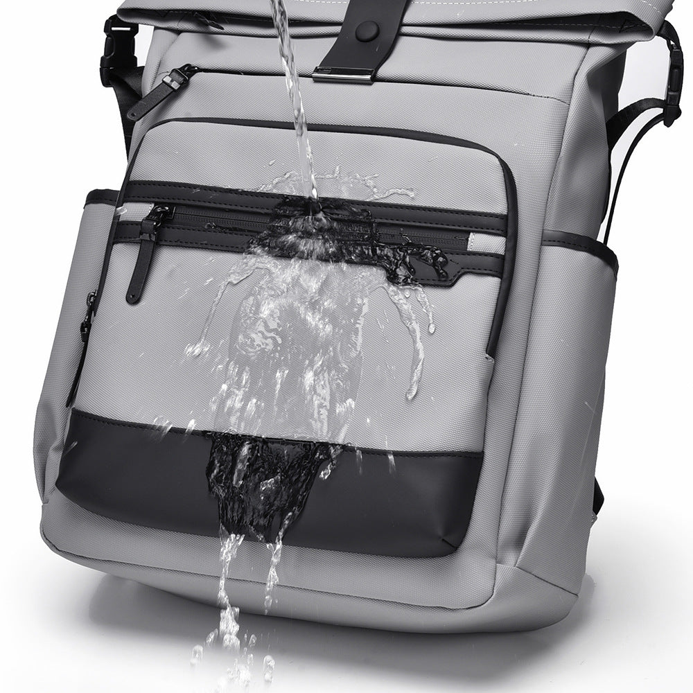 Vielseitiger Urban Roll-Top Rucksack Brehn