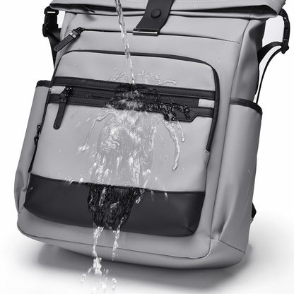 Vielseitiger Urban Roll-Top Rucksack Brehn