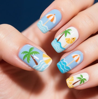 Blumenverlauf Nagelkunstset Brehn