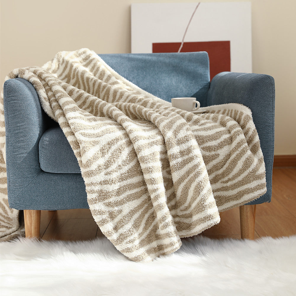 Gemütliche Strickwurfdecke Brehn