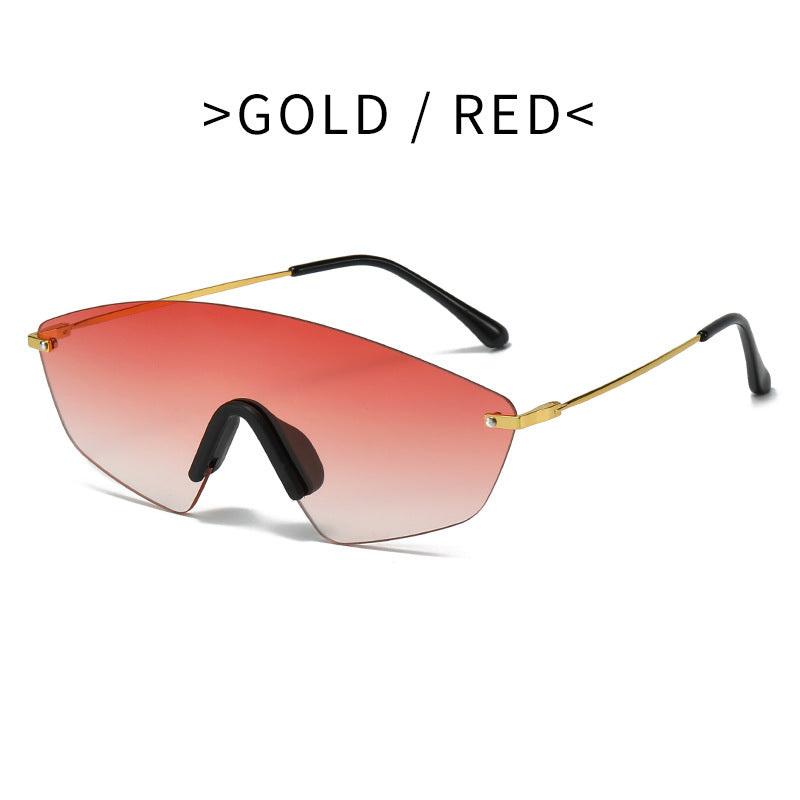 Damen moderne Oversized-Sonnenbrille Brehn