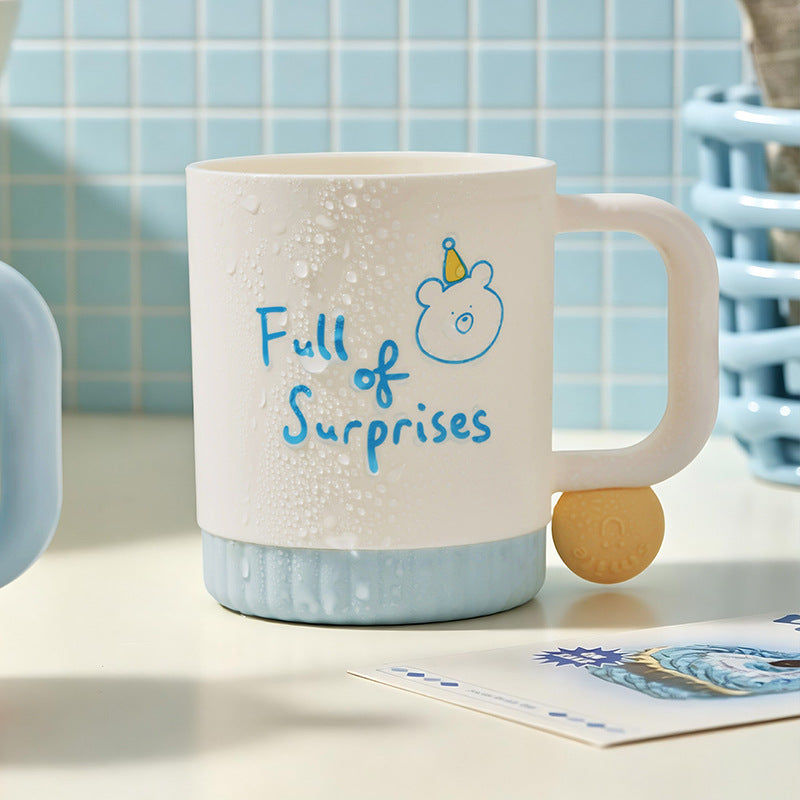 Lustige Keramiktasse mit Fröhlichem Charakterdesign Brehn