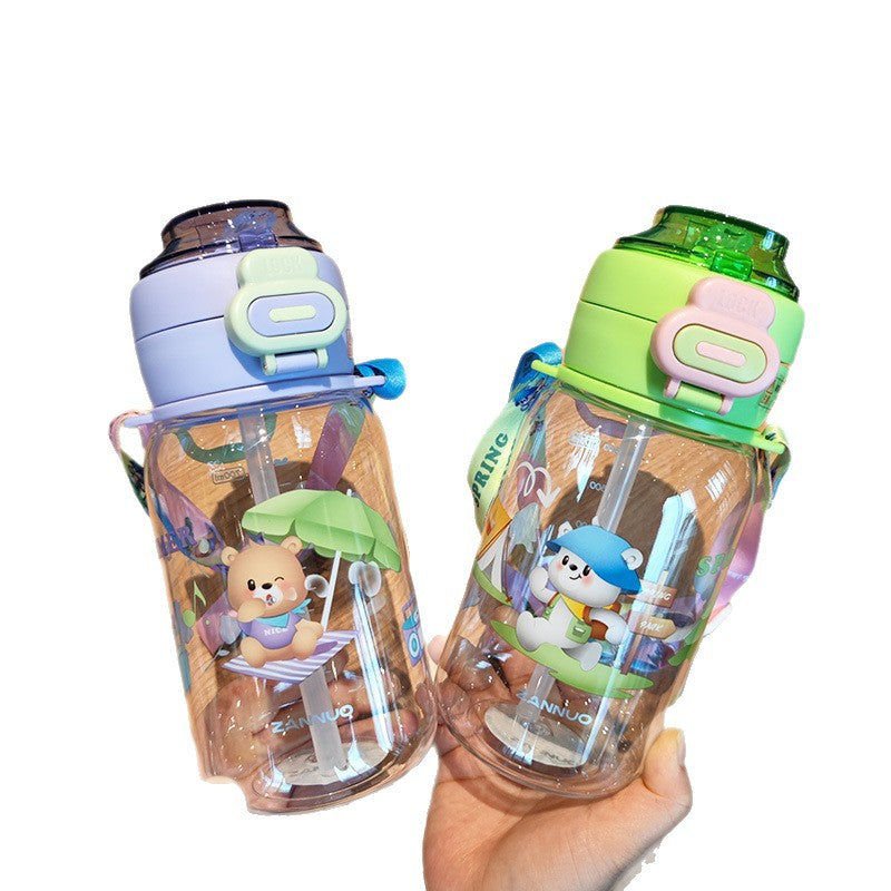 Damen kreative Wasserflasche mit sicherem Schließmechanismus Brehn