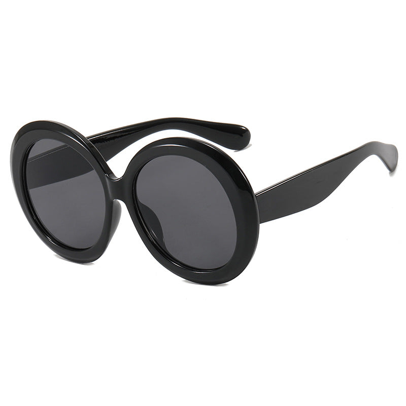 Damen modische Sonnenbrille mit großem Rahmen und UV-Schutz Brehn