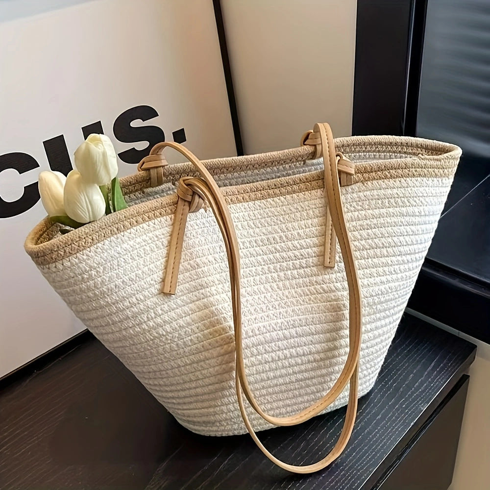 Geräumige Strandtasche mit Verstärktem Boden und Pflegeleichtem Material Brehn