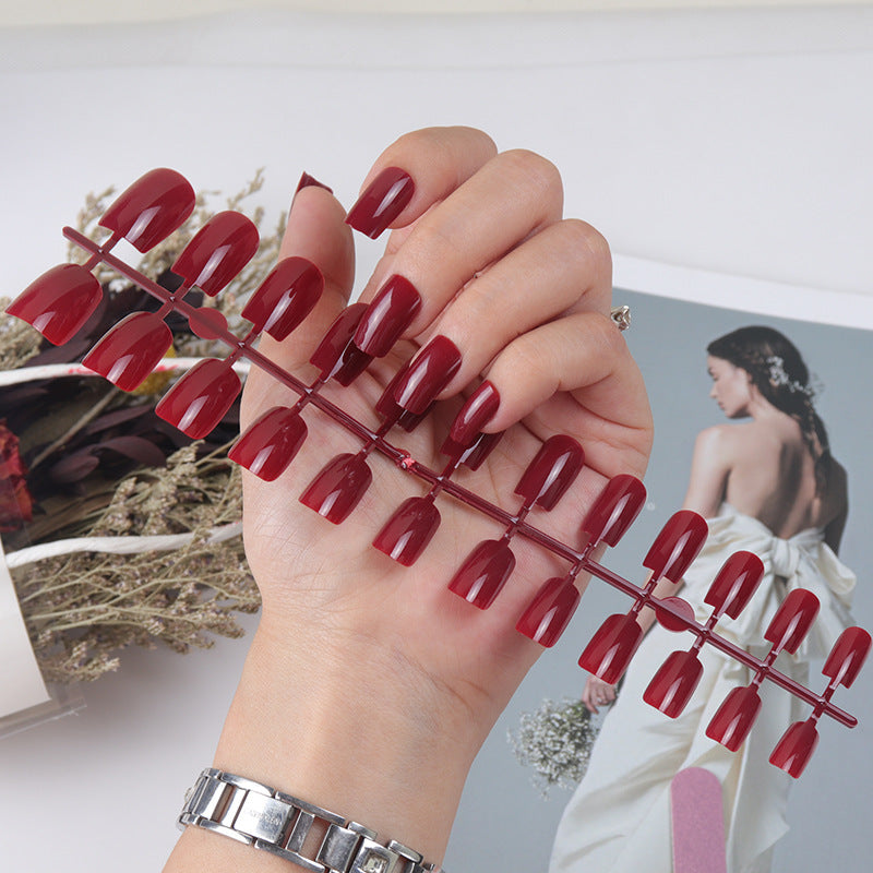 Natürliche glänzende Press-On-Nagelspitzen Brehn