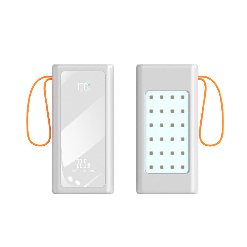 tragbare Multi-USB Powerbank mit LED-Lampe Brehn