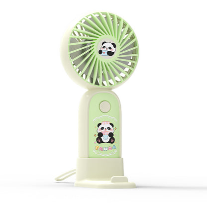 Damen Tragbarer Handventilator im niedlichen Panda-Design Brehn