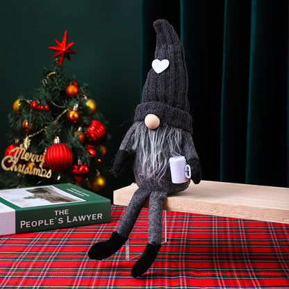 Dekorative Weihnachtsgnom Figur Brehn