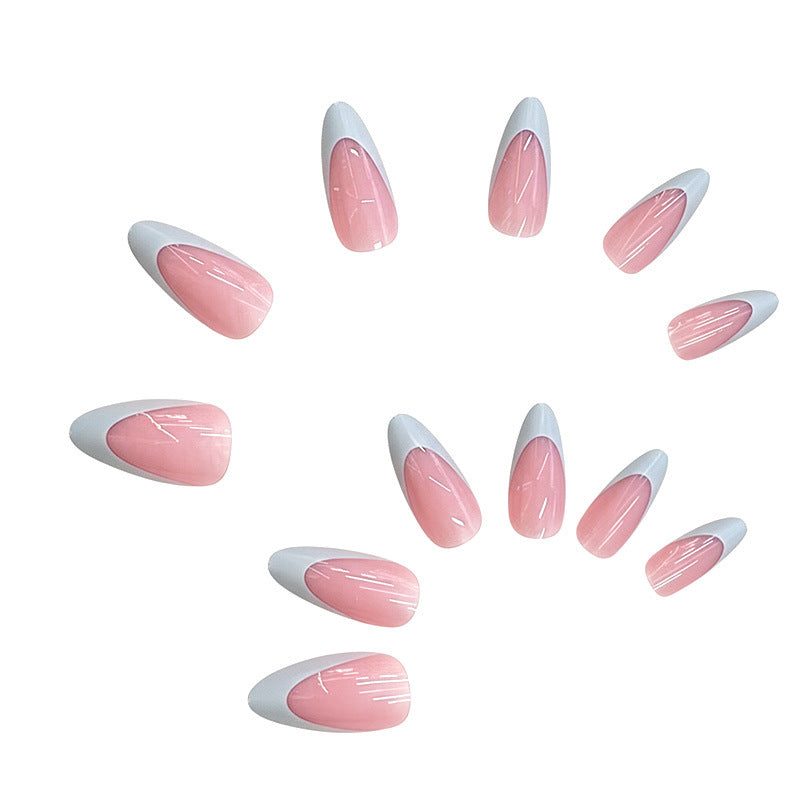 Elegante Stiletto Druck-Nagelspitzen Brehn
