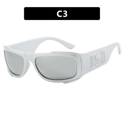 Damen sportliche Sonnenbrille mit ergonomischem Design und UV-Schutz Brehn