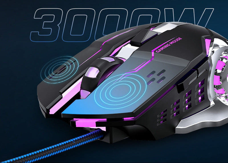 Hochpräzise Gaming-Maus mit einstellbarem DPI Brehn