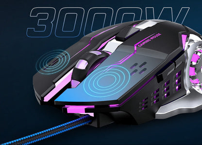 Hochpräzise Gaming-Maus mit einstellbarem DPI Brehn