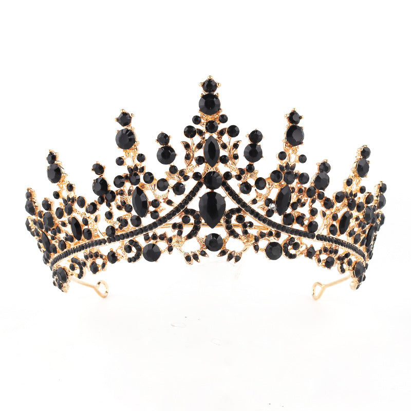 Damen Strass Tiara mit funkelnden Edelsteinen Brehn