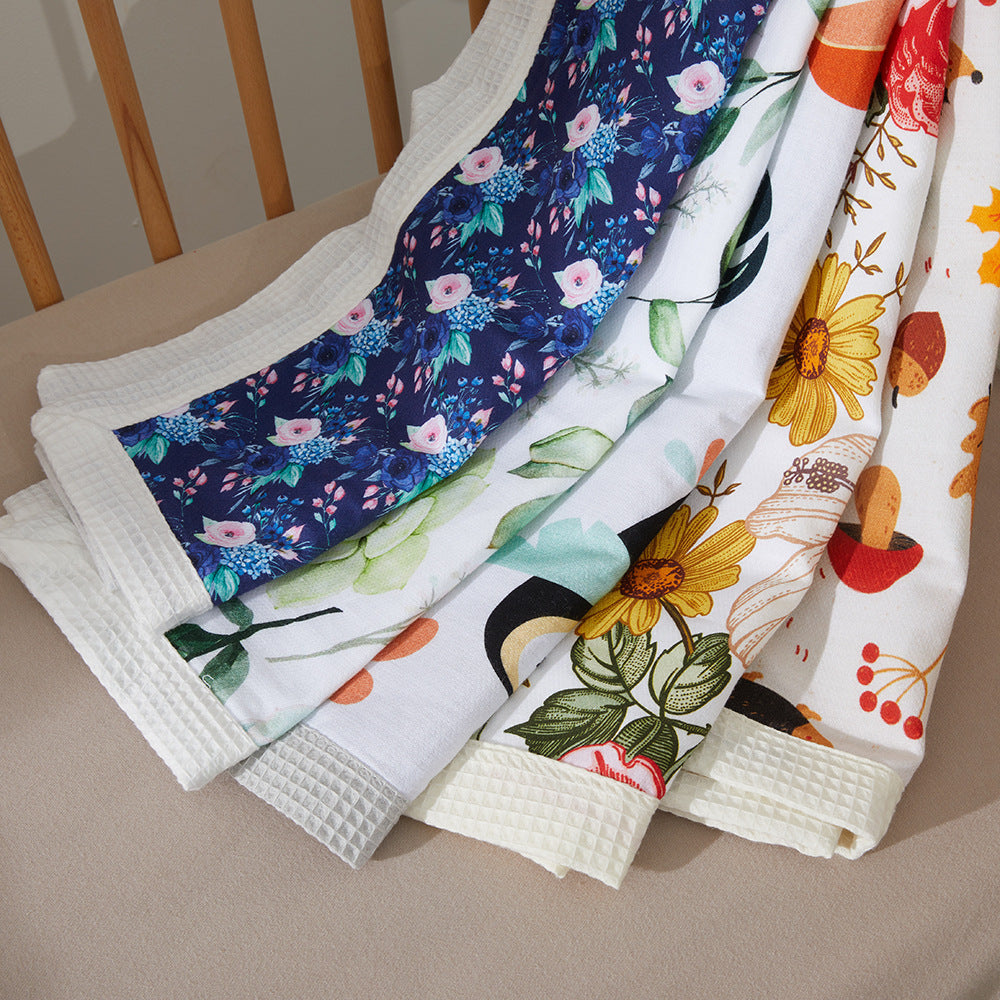 Blumenmuster Babydecke Brehn