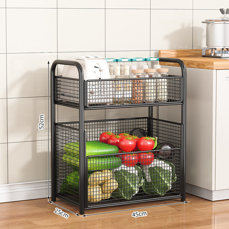 Rolling Kitchen Storage Rack Brehn