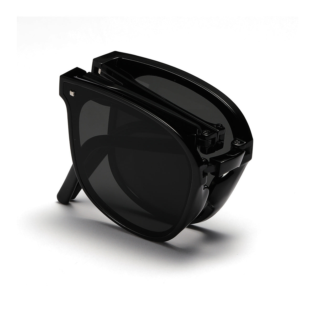 Damen quadratische Sonnenbrille mit innovativem Kunststoffrahmen und polarisierten Gläsern Brehn