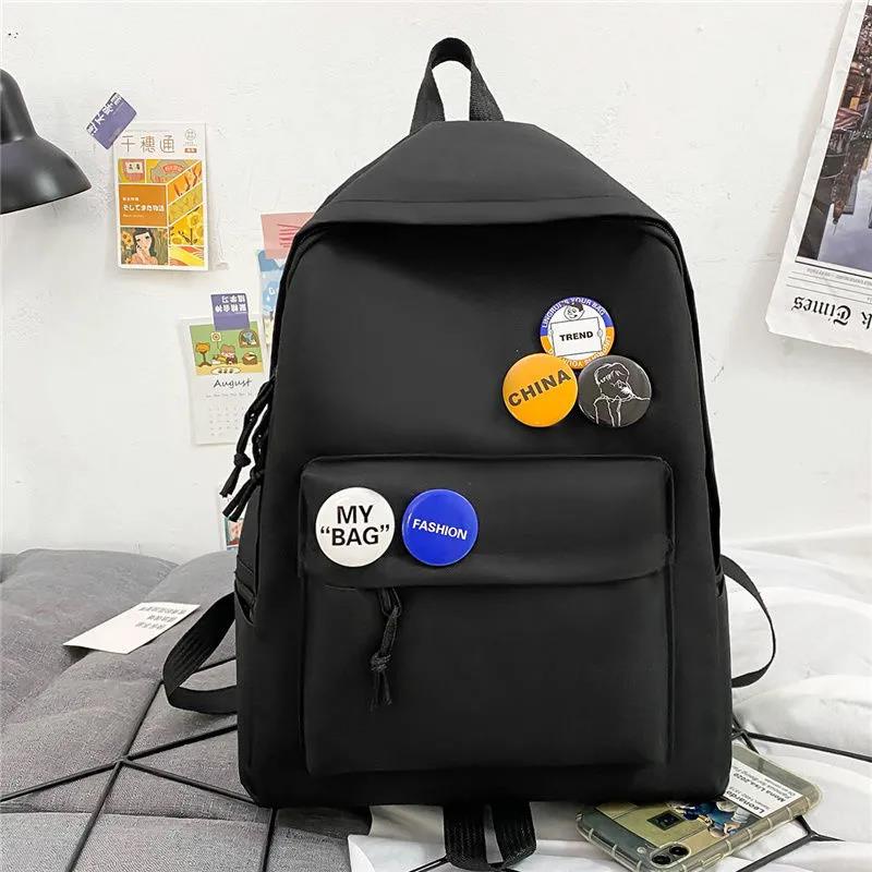 Rucksack mit Kreativem Badge-Design Brehn
