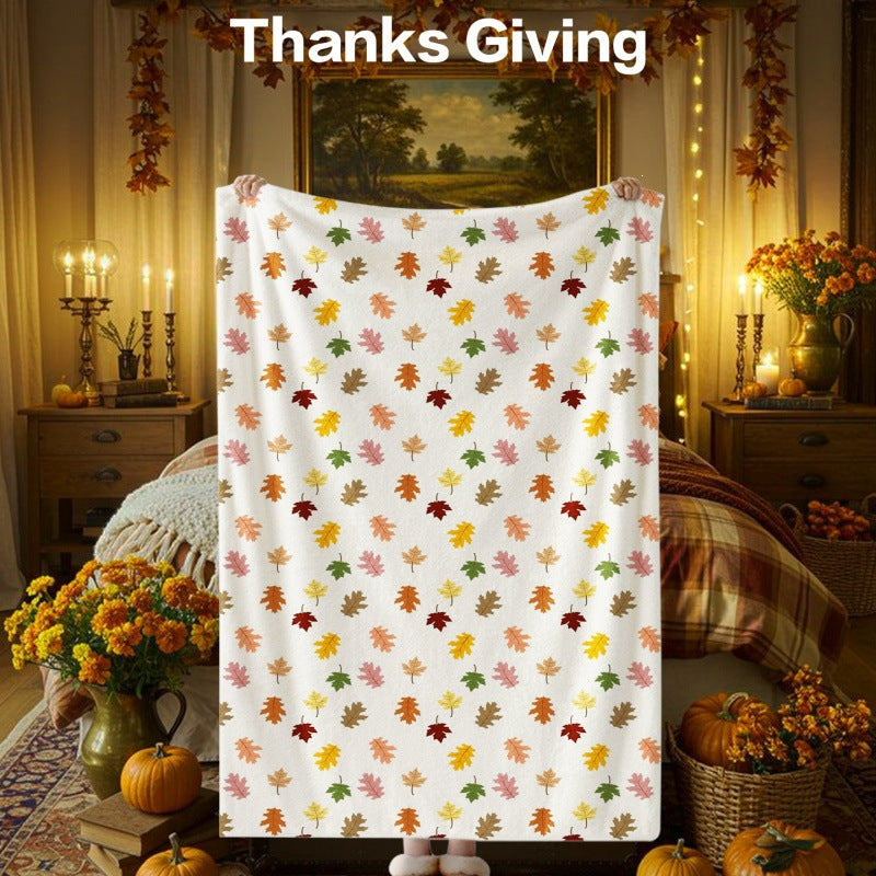 Thanksgiving-Themen Kuscheldecke