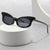 Damen Cat-Eye Sonnenbrille mit transparentem Rahmen und UV-Schutz Brehn