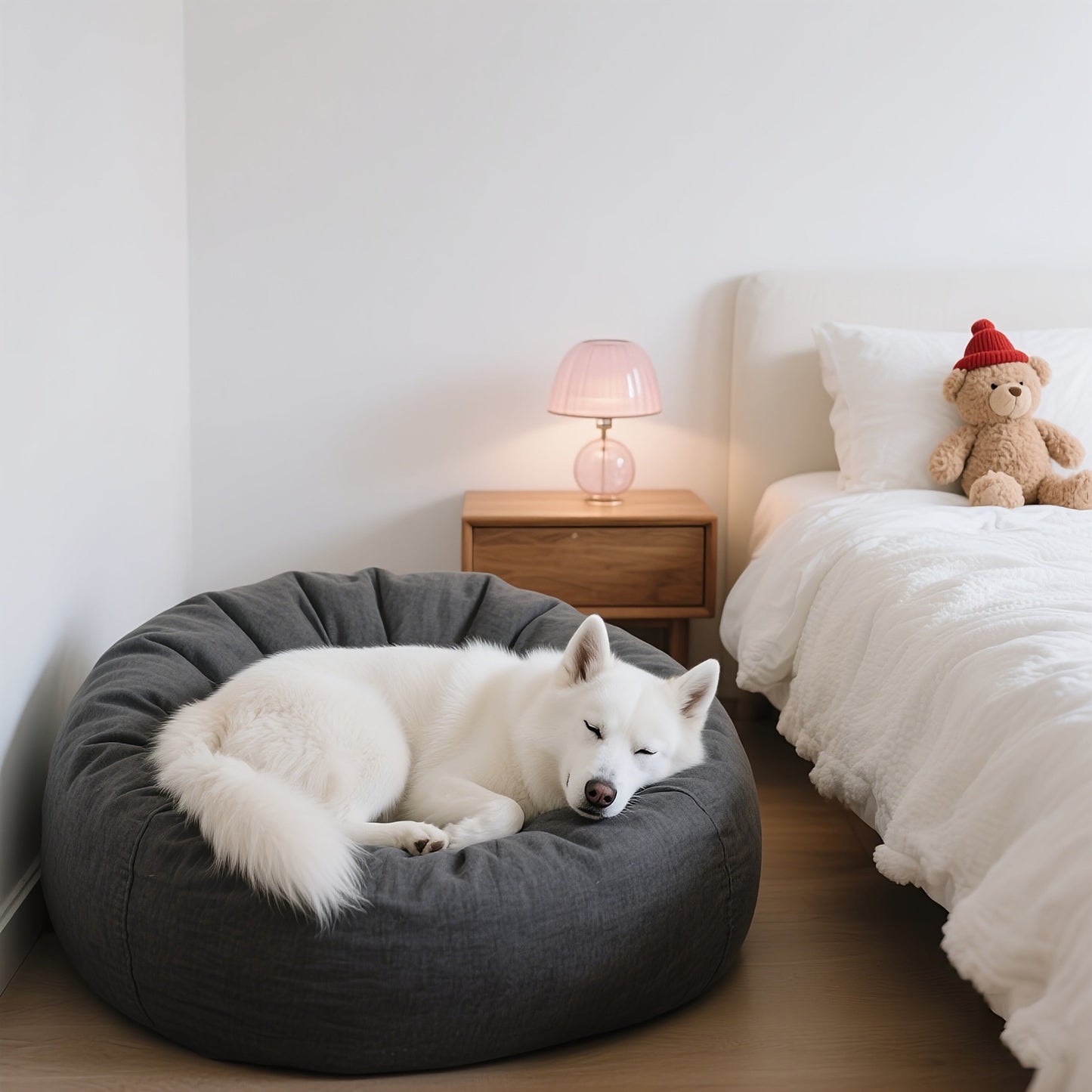 Gemütliches Übergrößen-Bohnenbeutel-Hundebett