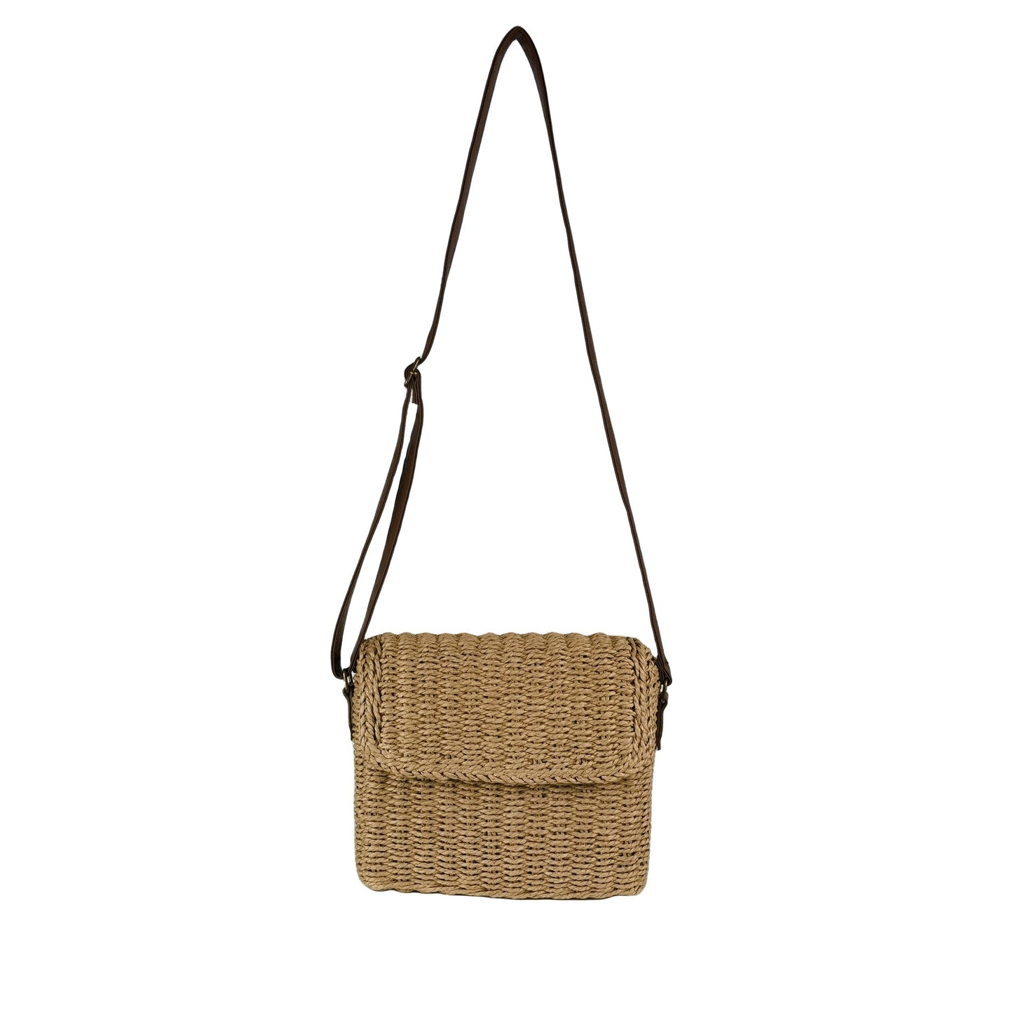 Stilvolle Rattan Umhängetasche Brehn