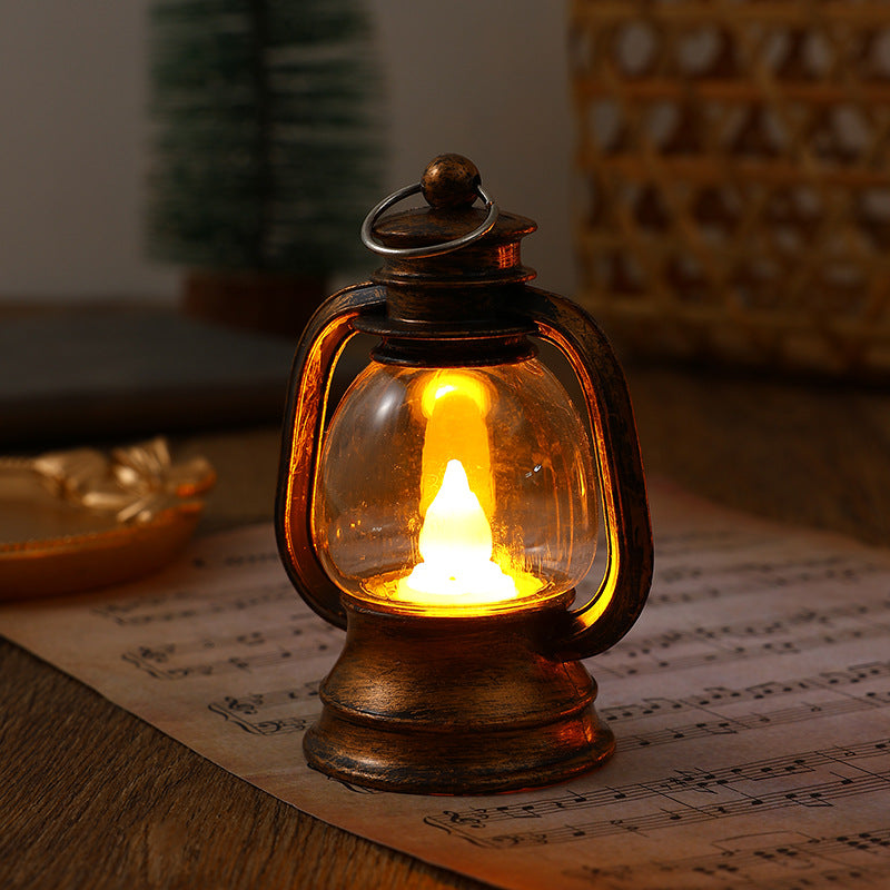 Nostalgische Laterne mit LED-Beleuchtung Brehn