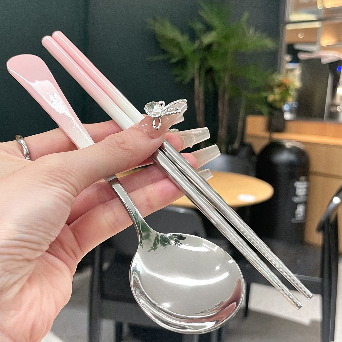 Tragbares Besteckset In Hygienischer Aufbewahrungsbox Brehn