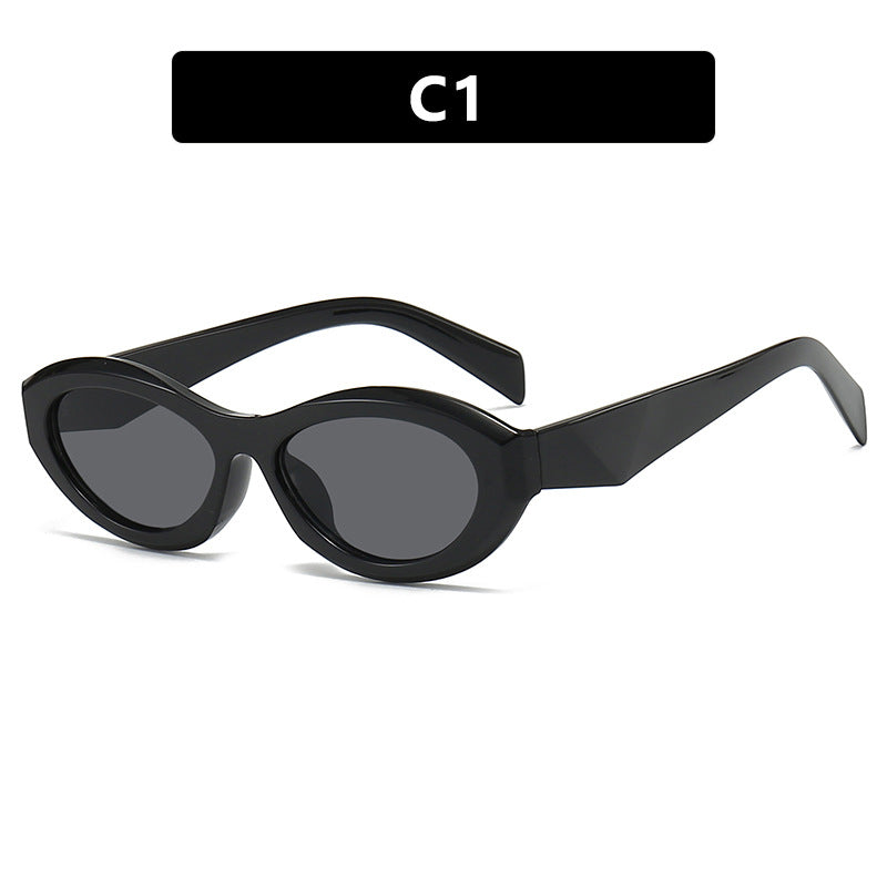 Damen elegante Cat-Eye Sonnenbrille mit schützendem UV-Filter und modischem Rahmen Brehn