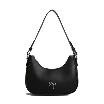 Stylische Bow Detail Schultertasche Brehn