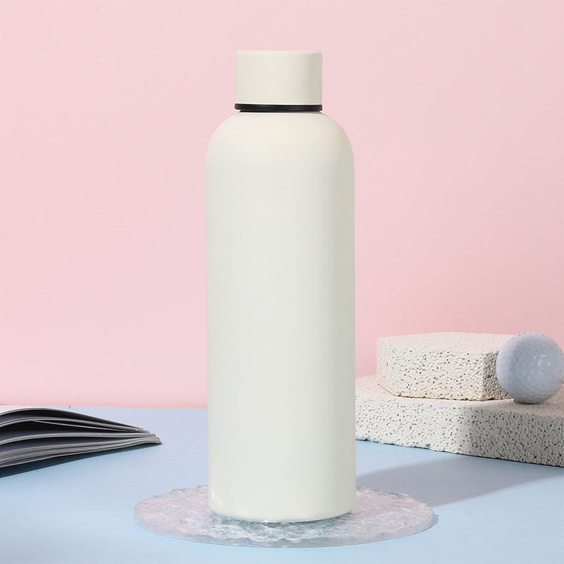 Damen hochwertige Edelstahl Trinkflasche mit isolierender Doppelwand Brehn