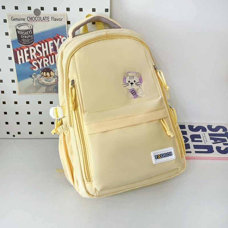 Niedlicher bestickter schulfreien Tiermotiv-Rucksack