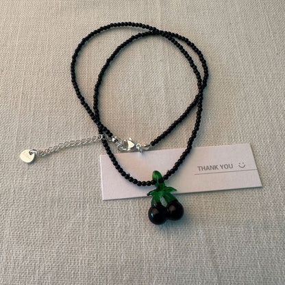 Minimalistische Perlenkette Brehn