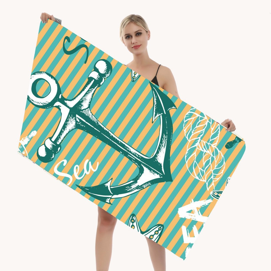 Strandtuch mit kreativem Mandala-Design Brehn